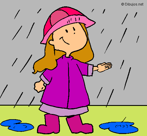 Dibujo Lluvia pintado por Loren