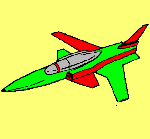 Dibujo Jet pintado por Edgar211