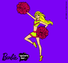 Dibujo Barbie animadora pintado por glorianna456