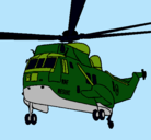 Dibujo Helicóptero al rescate pintado por jhosman