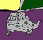 Dibujo Helicóptero al rescate pintado por chemita
