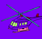 Dibujo Helicóptero  pintado por gladyscueva2