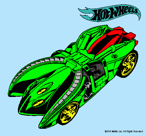 Dibujo Hot Wheels 7 pintado por jerrhlehr