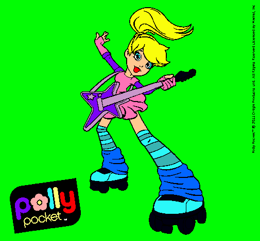 Dibujo Polly Pocket 16 pintado por Leonorcita