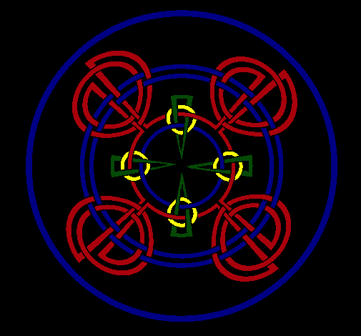 Dibujo Mandala 43 pintado por davitoco