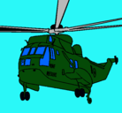 Dibujo Helicóptero al rescate pintado por avugshndh