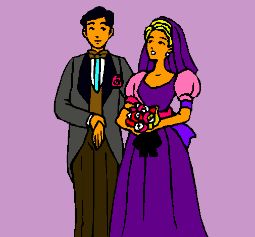 Dibujo Marido y mujer III pintado por dimelo
