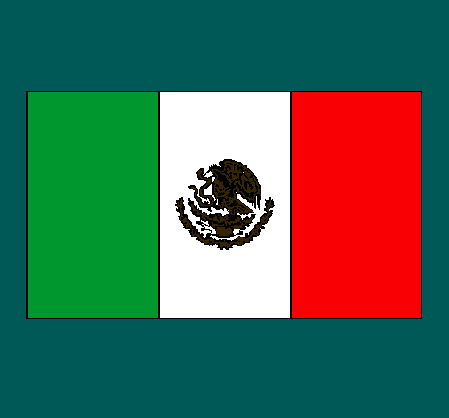 Dibujo México pintado por dipot