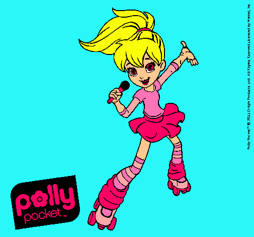 Dibujo Polly Pocket 2 pintado por Jade279