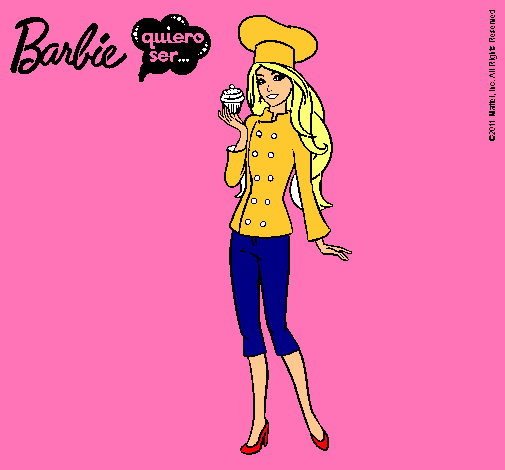 Dibujo Barbie de chef pintado por LEILA_ARRACH