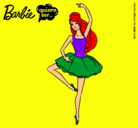 Dibujo Barbie bailarina de ballet pintado por france_alicia