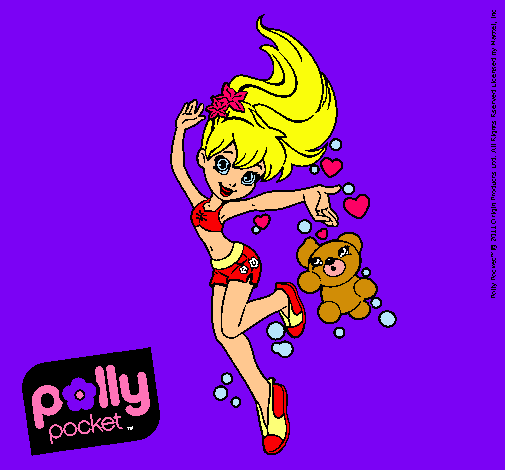Dibujo Polly Pocket 14 pintado por cupiguay