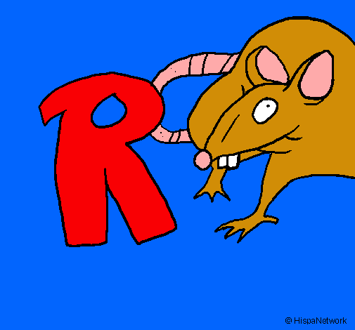 Dibujo Rata pintado por Darknol