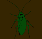 Dibujo Cucaracha grande pintado por frankpapamra