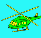 Dibujo Helicóptero  pintado por ALVARITOOO