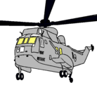 Dibujo Helicóptero al rescate pintado por ameth