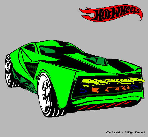 Dibujo Hot Wheels 12 pintado por Miguel1234