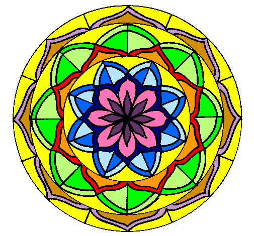 Dibujo Mandala 6 pintado por marta_hm