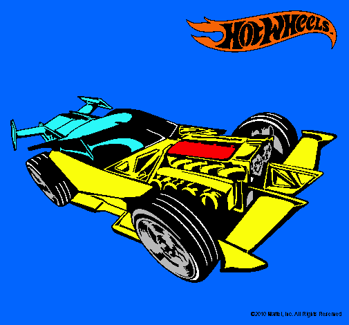 Dibujo Hot Wheels 9 pintado por tobias06