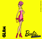 Dibujo Barbie Fashionista 5 pintado por paris-france