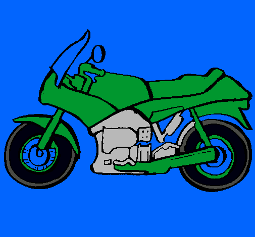 Dibujo Motocicleta pintado por teresameritxell