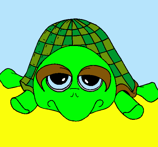 Dibujo Tortuga pintado por vanesita