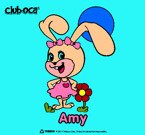 Dibujo Amy pintado por irejavy