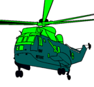 Dibujo Helicóptero al rescate pintado por franbk