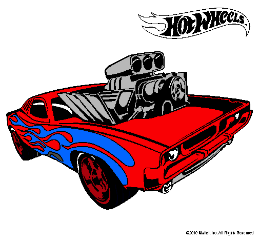 Dibujo Hot Wheels 11 pintado por edgar8