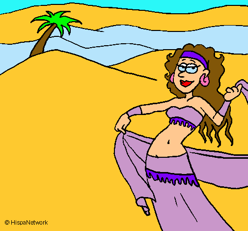 Dibujo Sahara pintado por Daniela120