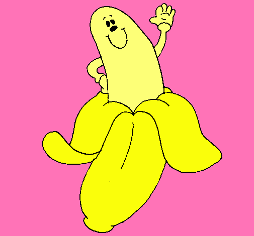 Dibujo Banana pintado por nenamaslow