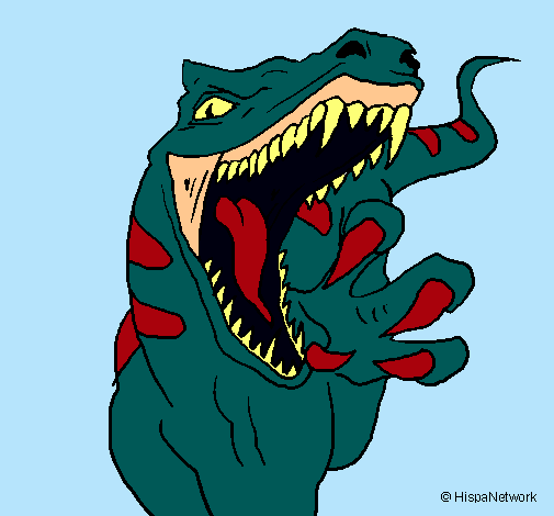 Dibujo Velociraptor II pintado por nyckoo 