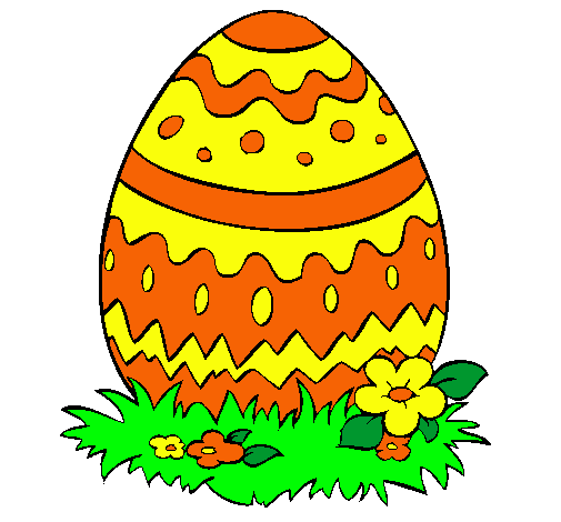 Dibujo Huevo de pascua 2 pintado por genesis_