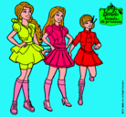 Dibujo Barbie y sus compañeros de equipo pintado por hid73osurt