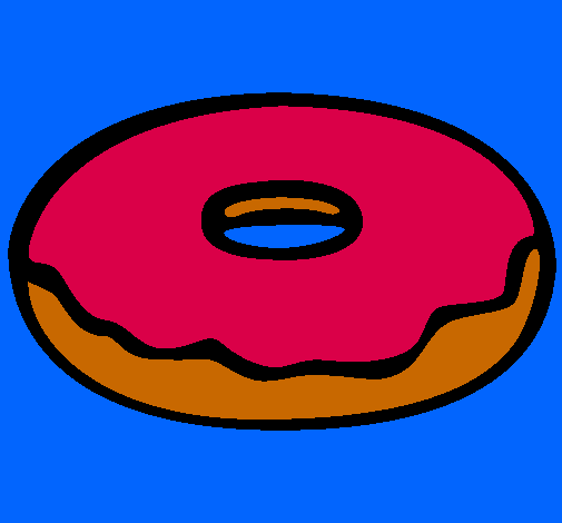 Dibujo Donuts pintado por kampanitha