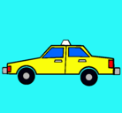 Dibujo Taxi pintado por lalameme
