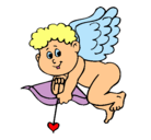 Dibujo Cupido pintado por marcxos