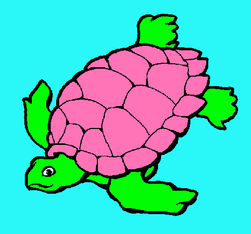 Dibujo Tortuga pintado por triseratop