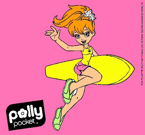 Dibujo Polly Pocket 3 pintado por lucia2512