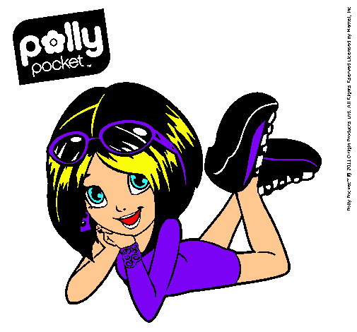 Dibujo Polly Pocket 13 pintado por lapica