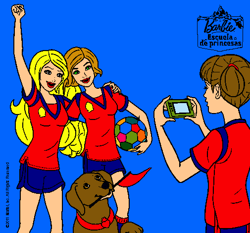 Dibujo ¡Campeonas! pintado por amalia