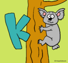 Dibujo Koala pintado por MANAma1