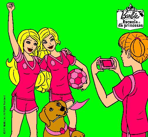 Dibujo ¡Campeonas! pintado por  luzmaria