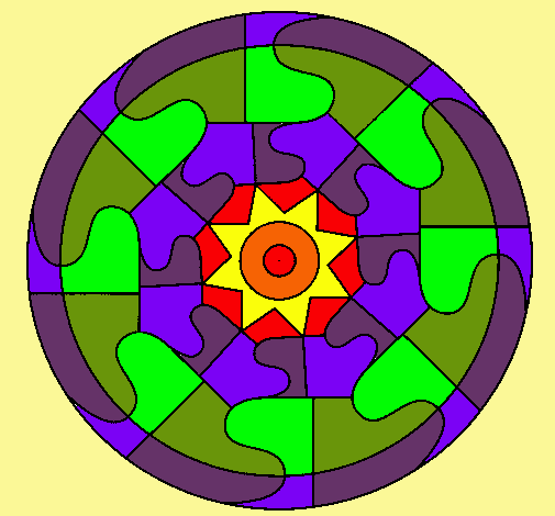 Dibujo Mandala 31 pintado por jeancarlos