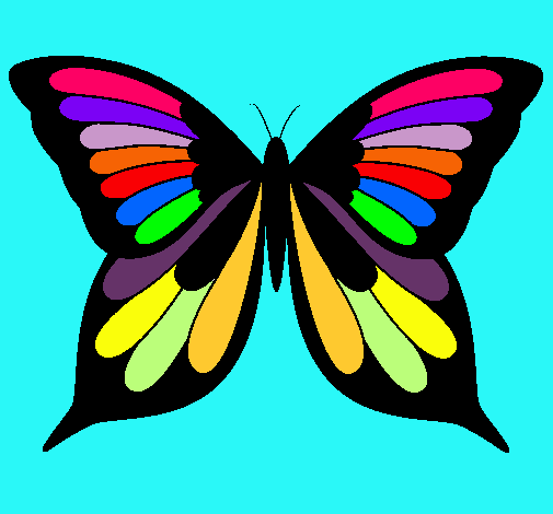 Dibujo Mariposa 8 pintado por urbina