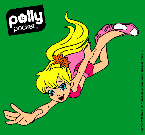 Dibujo Polly Pocket 5 pintado por andrea14