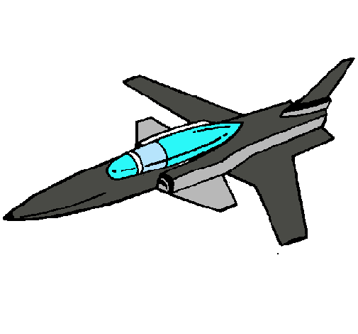 Dibujo Jet pintado por daniel1