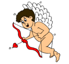 Dibujo Cupido con grandes alas pintado por kaylin