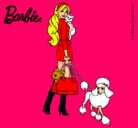 Dibujo Barbie elegante pintado por luli_98