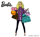 Dibujo Barbie de compras pintado por aitanaaa